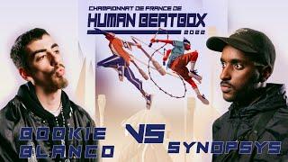 FINALE SOLO | BOOKIE BLANCO VS SYNOPSYS | CHAMPIONNAT DE FRANCE DE HUMAN BEATBOX 2022