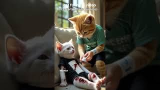 cat funny ai video #aivideo #shortvideo #catvideos #funnyvideo #mr max ai video #mr max