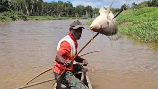 Extraordinary fish archery skills || Skill memanah ikan yang luar biasa. Part=1