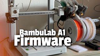 BambuLab A1 diese neue Firmware SCHOCKT alle 3D Drucker