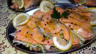 How to make marinated salmon at home easily and deliciously