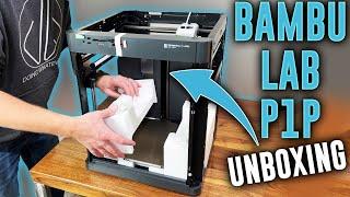 unboxing the bambu lab p1p