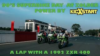 Kicxstart 90's superbike at Zolder - Hotlap