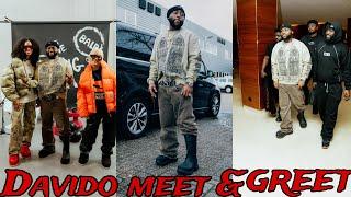 Highlights Of Davido Meet And Greet With His Amsterdam Fan's Live