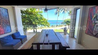 A1792DB Beachfront Apartment 3 Bedrooms Las Terrenas Dominican Republic