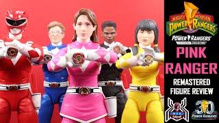 Power Rangers Lightning Collection Remastered MIGHTY MORPHIN PINK RANGER Kimberly MMPR Figure Review