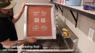 Creating Underglaze Transfers with the Drawing Fluid + Screen Filler Method with Israel Davis