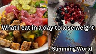 What I eat in a day to lose weight | Slimming World