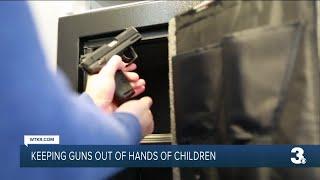 Gun Safety 101: Store guns safely in home