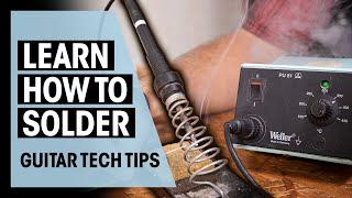 How to Solder Guitar Electronics | Guitar Tech Tips | Ep. 20 | Thomann