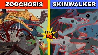 Zoochosis vs Skinwalker | Monster Animation