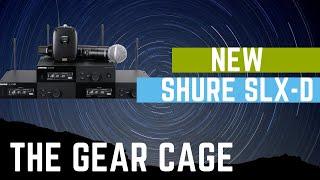 New Shure SLX-D Wireless System is out now!  Click to watch our overview.