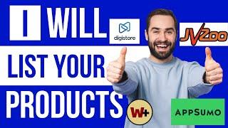 How to list products to DigiStore24, JVZoo, WarriorPlus, AppSumo Affiliate Networks & Marketplaces?