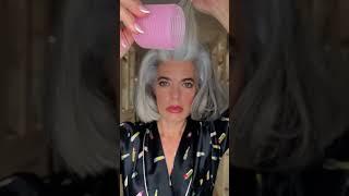 PRESIDENTIAL hair, but make it gray | NiKOL Johnsonn #grayhair