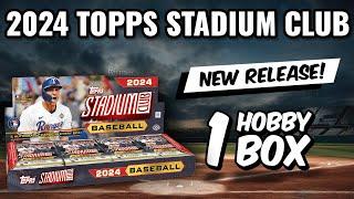 BANGER AUTO /50! NEW RELEASE 2024 TOPPS STADIUM CLUB HOBBY BOX AND PRINT NUMBERS