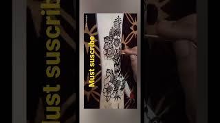 beautiful mehndi design by mystic henna studio#shorts #new #viral #video #viralshorts