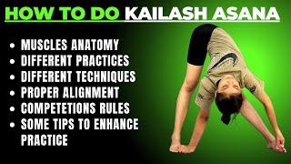 How to do Kailash Asana/How To Do Twisting Asana/Twisting Asana Practices/Spine Twisting Practices.