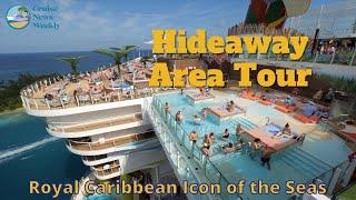 Hideaway Area on Icon of the Seas, Royal Caribbean