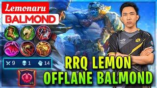 RRQ Lemon Offlane Balmond [ RRQ Lemon Balmond ] Lemonaru - Mobile Legends