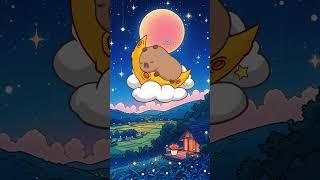 Capy dreams #animated #animation #capybara #animals #capyfun #anime #viral #kawaii #cute #dream