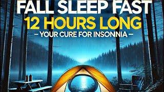 12 Hours Of Rain During A Camping Trip For SLEEP, STUDY, MEDITATION, And MORE