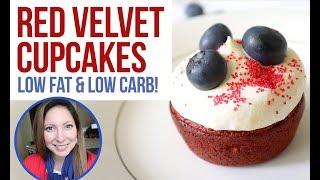 ULTRA HEALTHY Red Velvet Cupcake Recipe | Sugar Free Pastries