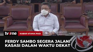 Hakim Kasasi Telah Ditetapkan, Ferdy Sambo Segera Jalani Kasasi dalam Waktu Dekat | tvOne