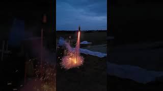 Klasek XXL Mega Polen-Rakete (170g) | XXL Silvester Rakete | Huge firework rocket #shorts #fireworks