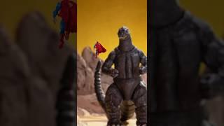 GODZILLA vs SUPERMAN?! How cool! Buy these figures and more at @BigBadToyStore