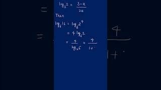 Find Logarithmic value #mathematicsbyvikassrivastava #tricksandtips #shorts #yshorts #youtubeshorts