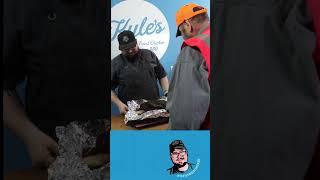 Kyle's BBQ Dino (beef) Ribs Fire Warden Smells Smoke #foodie #honestfoodreviews #519