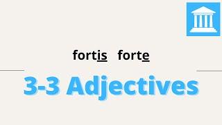 3-3 Adjectives