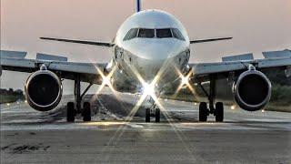 LANDING TOWARDS YOU! Condor A320 Landing at Skiathos, rnw20 - PlaneSpotting - ATC Comms