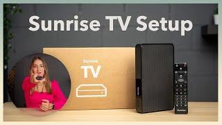 Sunrise TV Setup: How to set up your TV Box (EOS) in just a few steps | Sunrise