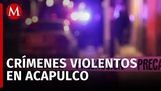 "Guardia Nueva Generación" siembra el terror en la zona poniente de Acapulco, Guerrero