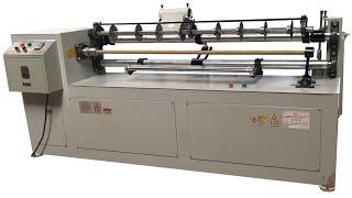 Low price maxi roll paper core cutting machine