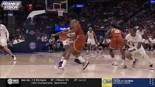 Tre Johnson | 20 PTS, 4 AST, 3 STLS vs Texas A&M | SEC Tourney | 3.13.25