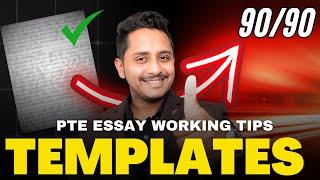 PTE Essay Working Tips Templates - Score 90/90 | Skills PTE Academic