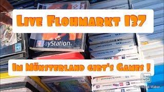 Live Flohmarkt 137  im Münsterland gibts Games !