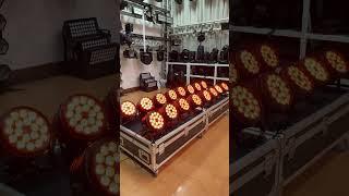 Powering Up the 18pcs 10W 4 in 1 LED Flat Par Light A Complete Walkthrough