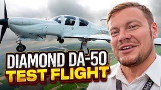 Diamond DA50 RG Flight Review