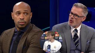 Real Madrid vs Borussia 5-2 Remontada Carlo Ancelotti Interview Luka Modric  Analysis Thierry Henry