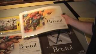 How to Draw comic book papers comparison different types strathmore bristol Borden and Riley