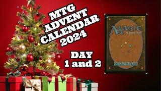 MTG | Magic: The Gathering UNL Advent Calendar 2024 Day 1 and 2!