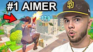 Reacting To The BEST Aimer In Fortnite... (Muz)