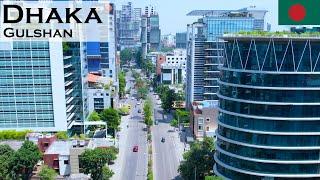 Modern Dhaka City, Bangladesh. Beautiful Gulshan Areal | Drone View | Raid Vlogs