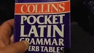 Allen and Greenough vs. Collins Pocket Latin Grammar