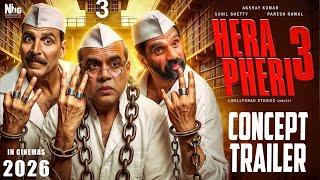 Hera Pheri 3 | Concept Trailer | Akshay Kumar | Suniel Shetty |Paresh Rawal | Farhad Samji | 2026