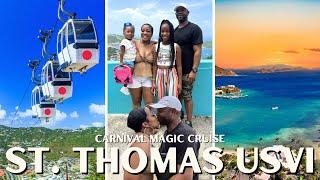 CARNIVAL MAGIC: WE TOURED ST. THOMAS USVI | KARAOKE | MIDNIGHT CLUBBING @tiahnamrose