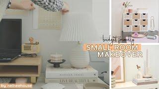 [SUB] Small Room Makeover (IKEA, Amazon, Target)/ Small Business Studio Vlog/ Budget-Friendly Decor